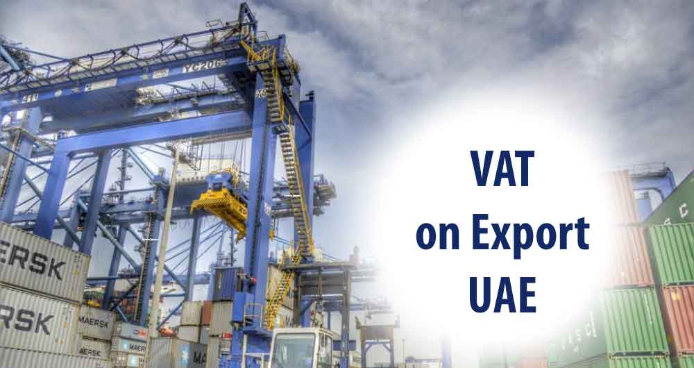 VAT on Export in UAE